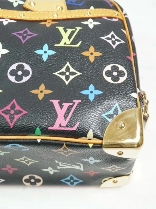 Louis Vuitton Trouville Black Multicolor Murakami - Picture 10 of 14